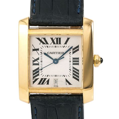 buy used cartier tank|pre owned cartier tank watches.